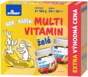 12796-vitar multivitamin bob a bobek zele 2x50ks